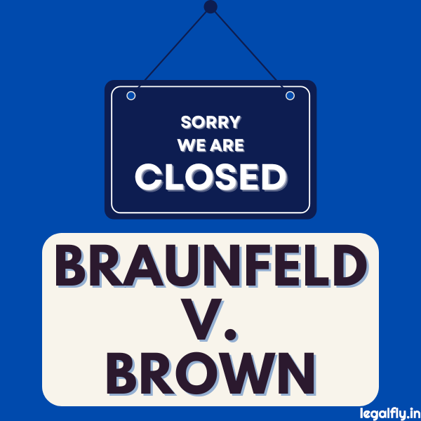 Featured Image about Braunfeld v. Brown 1961